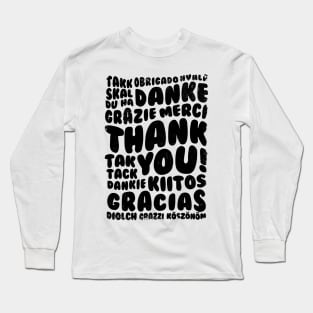 Thank you Long Sleeve T-Shirt